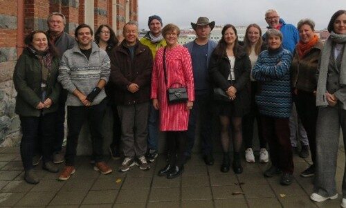 Group photo of people from the Kick-of-Meeting in Helsinki